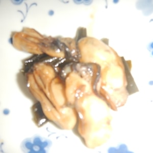 ぷっくら・とろ～り♪　「カキの生姜煮」
